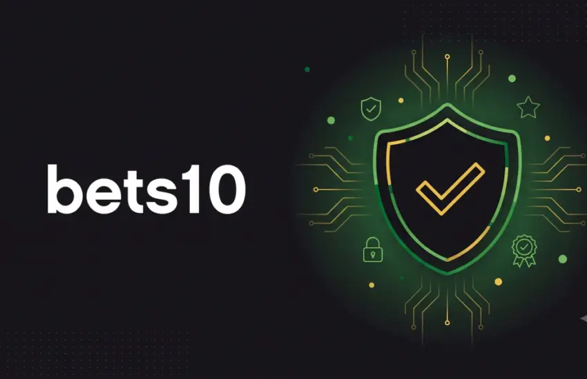 Bets10 güvenilir mi sorusunu simgeleyen onaylı güvenlik kalkanı ve güven rozetleri